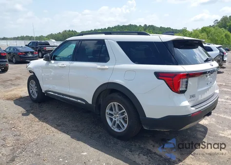 2025 Ford Explorer Active from USA, damaged, VIN 1FMUK7DH2SGA00592